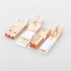1Set Rose Gold USB A and B Jacks Connectors Supporting USB2.0 480Mbps Transfer for High Fidelities Sound Applications