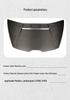 Lamborghini LP580/LP610 Carbon Fiber Engine Hood Kit