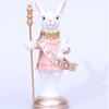 Scepter Trumpet Design Rabbit Statue Ornament Resin Crafts Animal Sculpture  Party Gifts