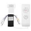 Ceiling Fan Remote Control Kit, Small Size Universal Ceiling Fans Light Remote, Speed, Light & Timing Wireless Control