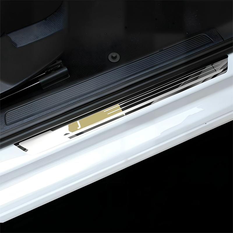 For Volkswagen VW JETTA 2012 2013 2014 2015 2016 2018 Car Accessories Stainless Steel Door Sill Scuff Plate Trim