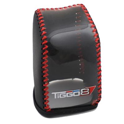 Кожаные чехлы на рычаг переключения передач Chery Tiggo 8 Pro, защита ручки, защита рычага переключения передач, автозапчасти, чехол для автомобиля, противоскользящий