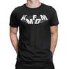 Мужские винтажные футболки KMFDM из чистого хлопка с коротким рукавом и круглым вырезом, унисекс