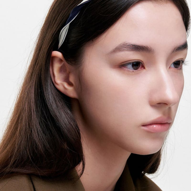 Святая Роскошь Синди Повязка для волос с цветовыми блоками 2 цвета