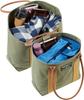 Classic Leather Handle Katahdin Boat and Tote Bag Medium Multicolor 1000058221 [Lelbeen] Natural/Blue