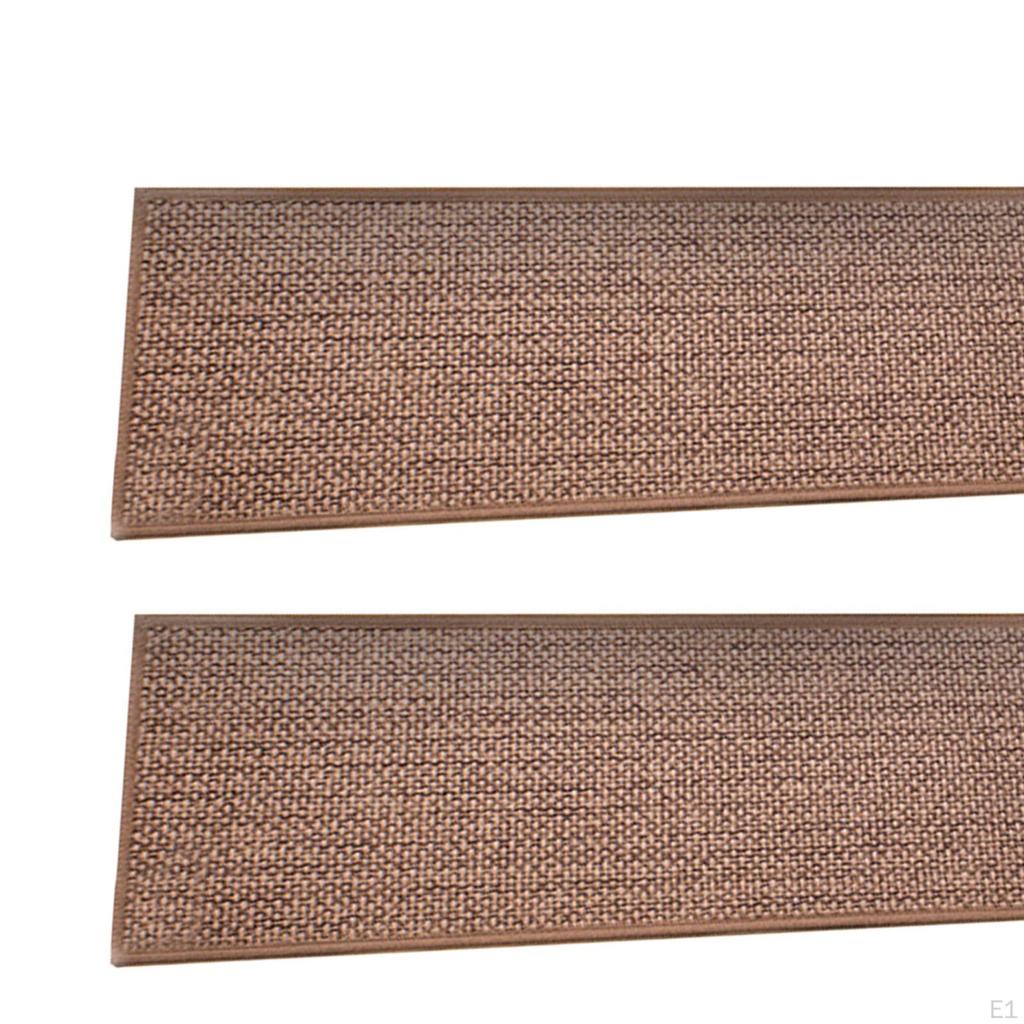2 Pack Stair Treads for Wooden Steps 21.65x7.87inch Reusable Non Slip Runners Kids And Pets