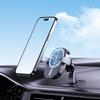 Dudao FW11 Car Mount & 15W Wireless Charger for Air Vents/Dashboard - Black