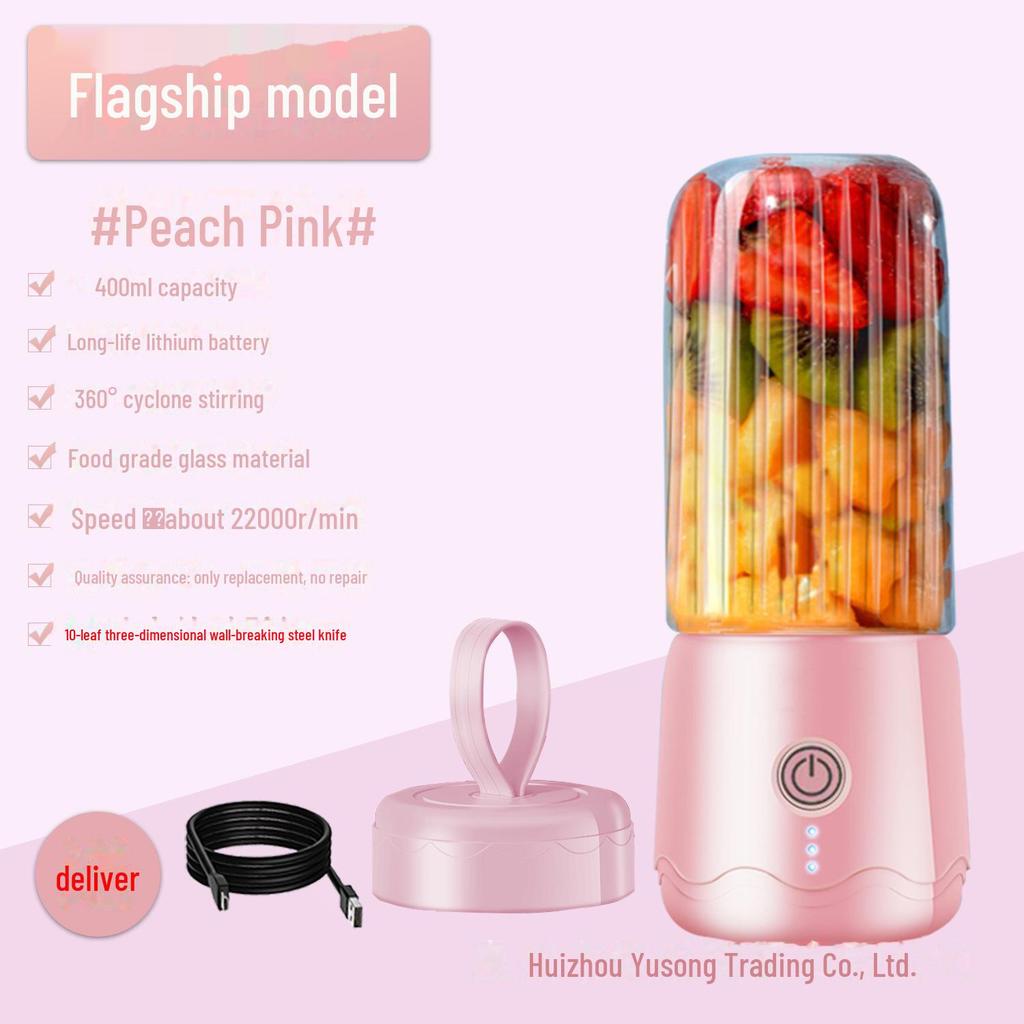 Multifunctional Portable Mini Electric Juicer Cup - Wireless Small Household Blender