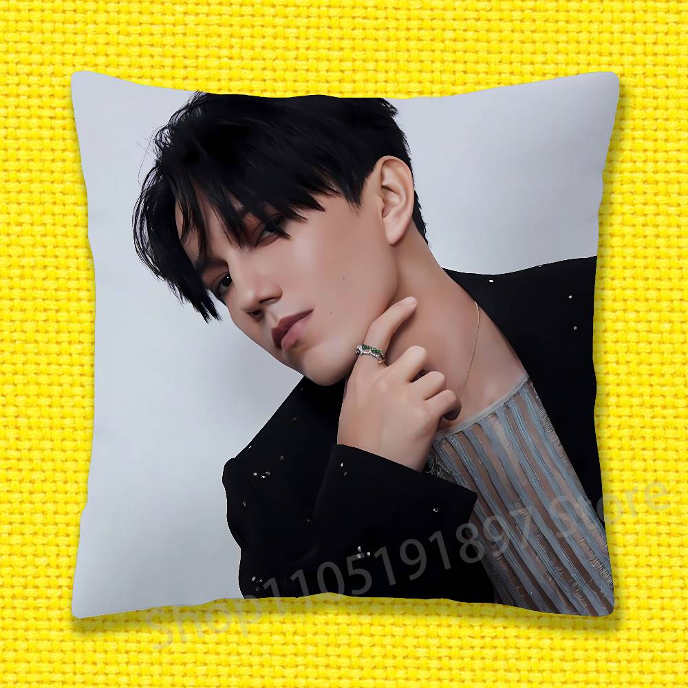 Наволочка для декоративной подушки D-Dimash K-Kudaibergen Для 45x45см 40x40см 30x30см 50x50см 55x55см Квадратная Домашняя Наволочка Чехол