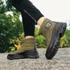 Winter Snow Boots Plus Velvet Thickened Casual Men's Shoes Keep Warm and Cold-proof Comfortable Sports Male Outdoor Footwear