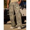 New American Fashion  Pants with Digital Camouflage Printing Straight Leg Pants for Sports and Fitness, Loose and Wi