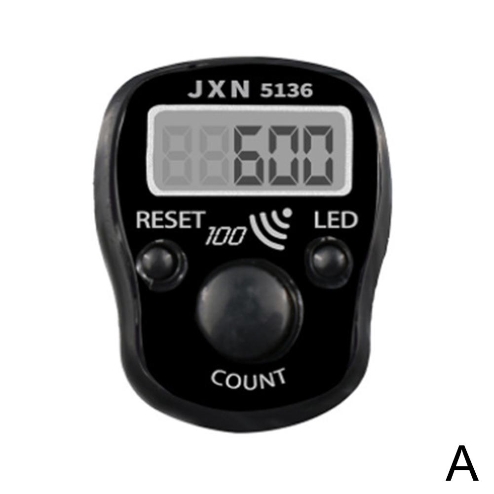 Ручной электронный счетчик Тасбих Палец Цифровой Таймер с бусинами ЖК-цифровой дисплей Тасбих Тасбих Ручной счетчик щелчков