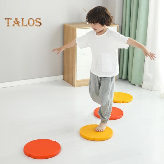 Балансировочная доска с 5 шариками, колесами и ручкой, прочная портативная качающаяся доска-лабиринт для обучения сенсорному равновесию для малышей, качалка, игрушка для детской физиотерапии