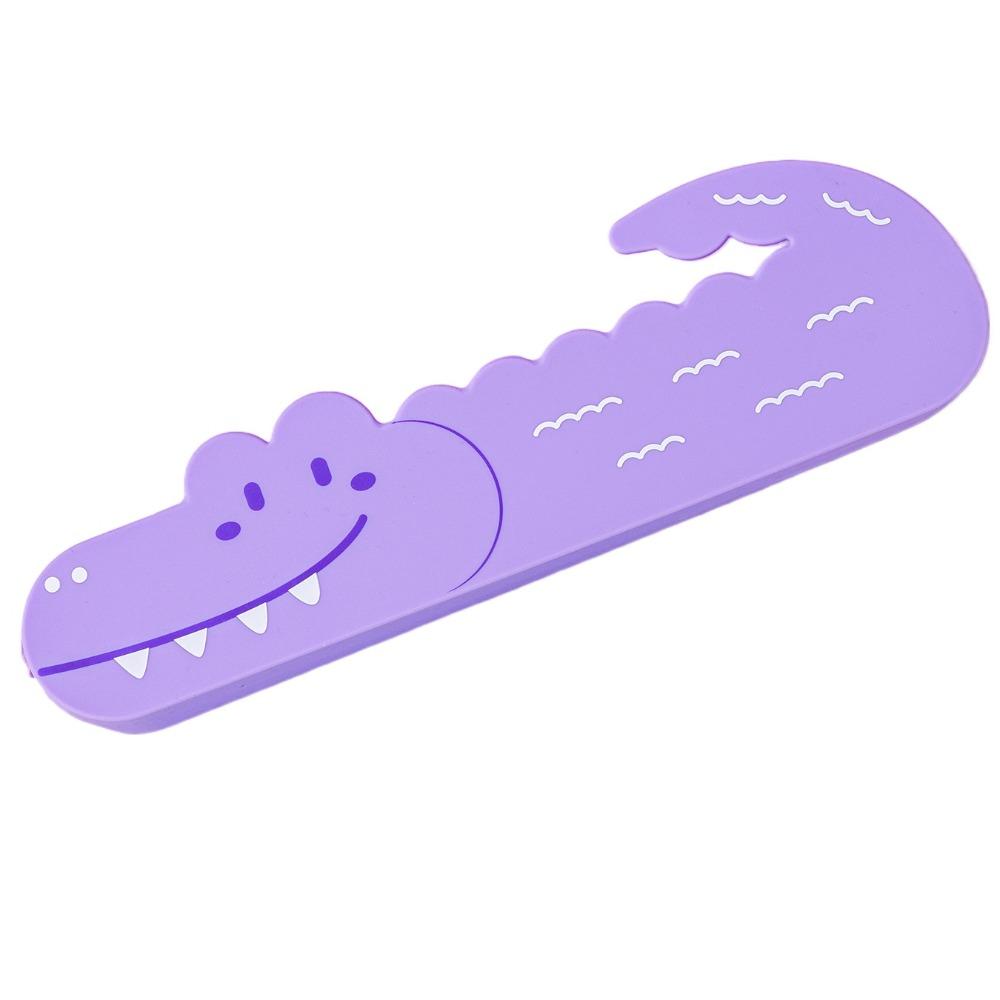 Large Capacity Pen Pouch Silicone Stationery Box Creative Pencil Case Gift