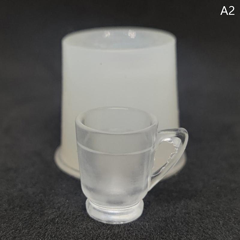 Кукольный домик кружка чашка силиконовая форма кукольный домик мини чашки модель кукольный домик украшения аксессуары ролевые игры игрушка