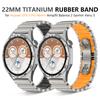 22-миллиметровый титановый ремешок для Huawei Watch GT6 5 Pro 46 мм Watch 4 Pro Ultimate Роскошный ремешок для Amazfit Watch Balance 2 XIAOMI Watch 2