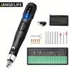 Мини-аккумуляторные вращающиеся инструменты, набор шлифовальных станков с зарядкой через USB, беспроводная гравировальная ручка, набор инструментов для самостоятельной полировки, роторный вырез