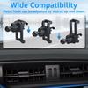 Universal Cellphone Holder Stand Car Air Vent Clip Cellphone Holder Stand Ball Head Base for Air Outlet Hook Clamp Accessories