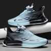 Men's Fashion Casual Sports Shoes Breathable Wear-resistant Mesh Cloth Shock Absorbent Springback Running Shoes Sneaker