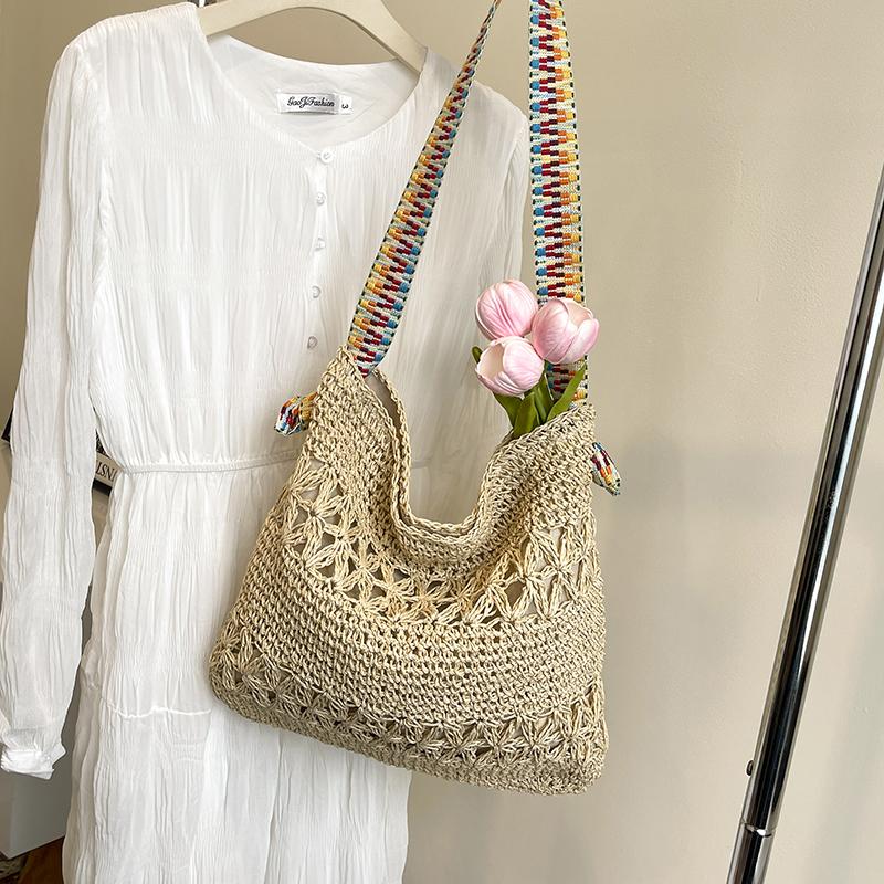 Соломенная сумка женская сумка через плечо для поездок на работу пляжная сумка