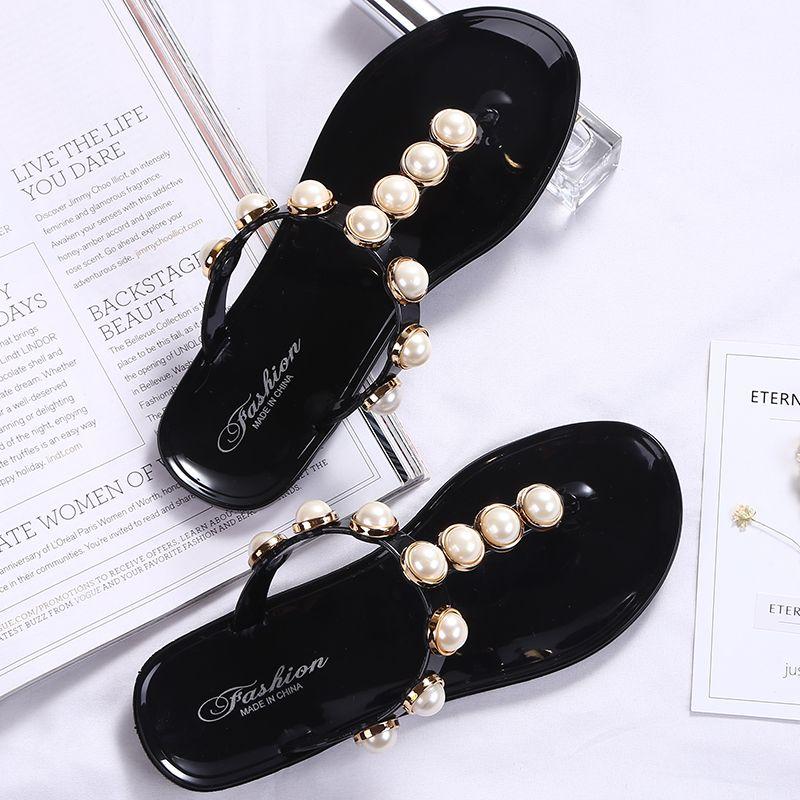 Женские тапочки и сандалии из горного хрусталя, шлепанцы, розовые, лето 2024, шлепанцы со стразами, драгоценности, желе, плоские на пляже, предложение