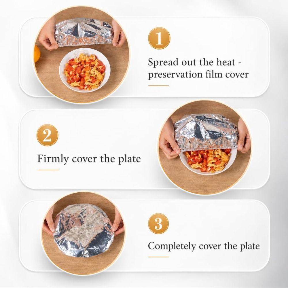 10/20Pcs Heat Resistant Food Insulation Covers Thickened Food Covers Refrigerator Storage