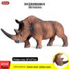 Игрушечная модель доисторического шерстистого носорога: Образовательная фигурка дикого животного для детей