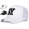 Unisex Letter Embroidery Baseball Net Caps Adjustable Casual Hats Spring and Summer Outdoor Sunscreen Hat