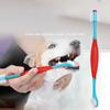 Pet Double Head Dog Toothbrush Tooth Cleaning Tools Dental Care for Pet Cat Grooming Toothbrush Supplies