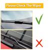 Erick's Wiper Front Wiper Blades For Dacia Renault Sandero MK 2 2015 - 2019 Windshield Windscreen Window Rain Brushes 22"+19"