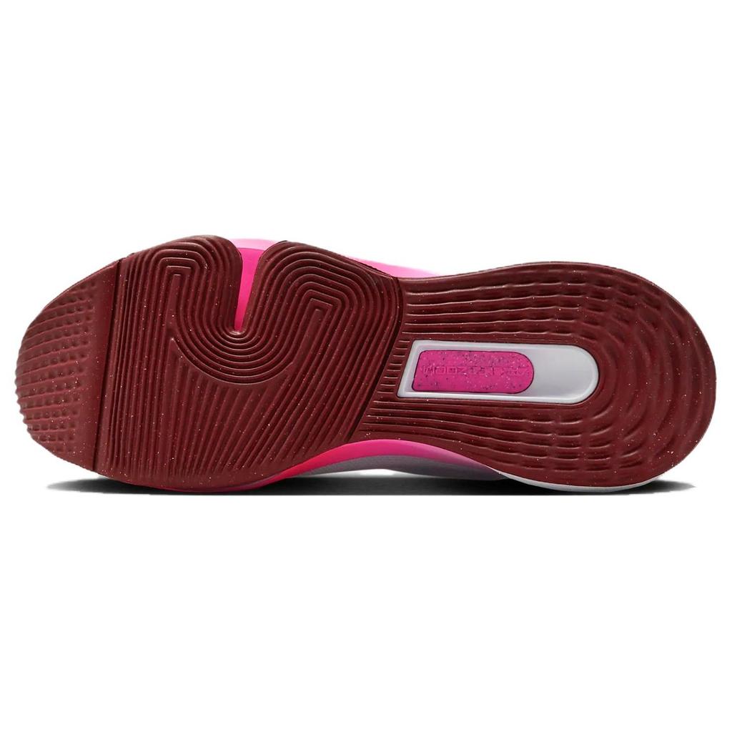 Nike Versair White Fierce Pink Women Sneakers Metallic-Silver Dark-Team-Red DZ3547-100