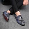Embroider Men's Dress Shoes Elegant Wedding Loafers for Men Coiffeur Men Party Shoes Vintage  Formal Male Shoes Design Loafers