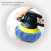 10Pcs Polishing Bonnet Buffer Pads Soft Microfiber For 9'' to 10'' Car Polisher