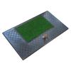 Многофункциональный тренировочный коврик для гольфа 34,5*61 см - Толстая резиновая основа, ударный газон для практики свинга/чиппинга в офисе/дома/на заднем дворе