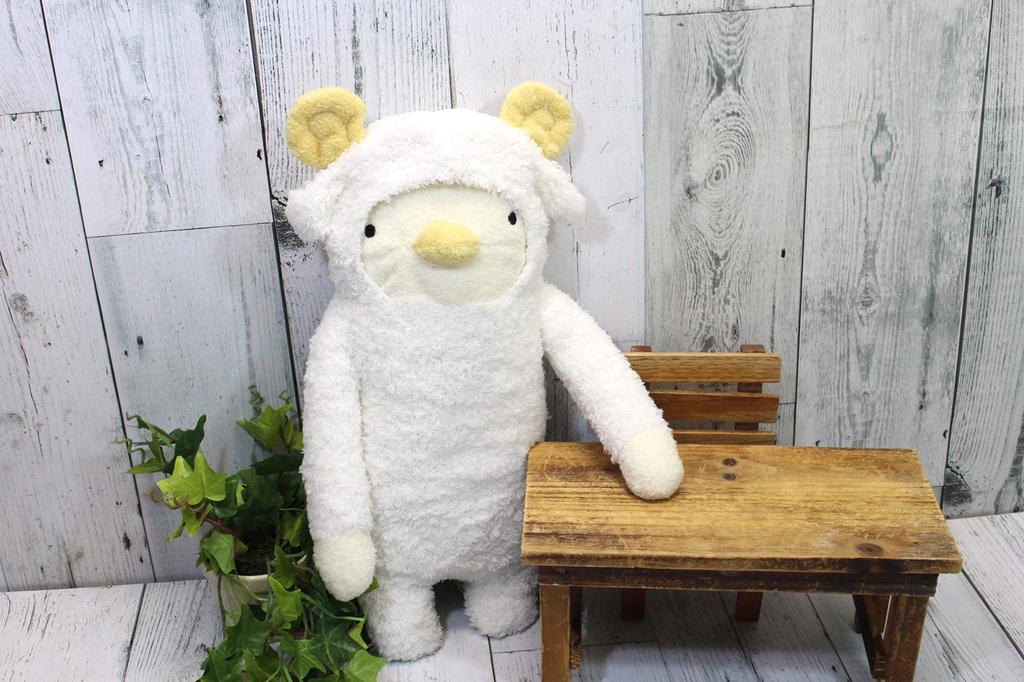 Плюшевая игрушка Shinada Fumofumo-san в костюме Фуфу L (Кокекокко) FMFS-198K