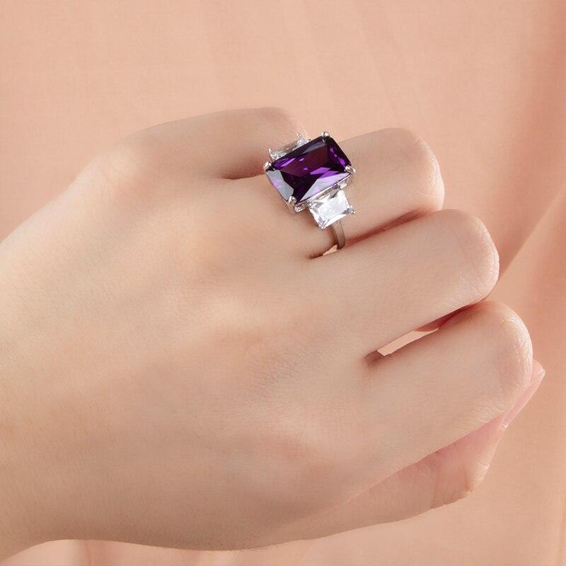 Gica Gema Роскошное женское кольцо из стерлингового серебра 925 пробы с драгоценными камнями Параиба 10*14 мм, серебряное свадебное ювелирное изделие, подарок