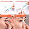 Contact Lens Remover Inserter Suction Cup Device RGP with Carrying Case Blue