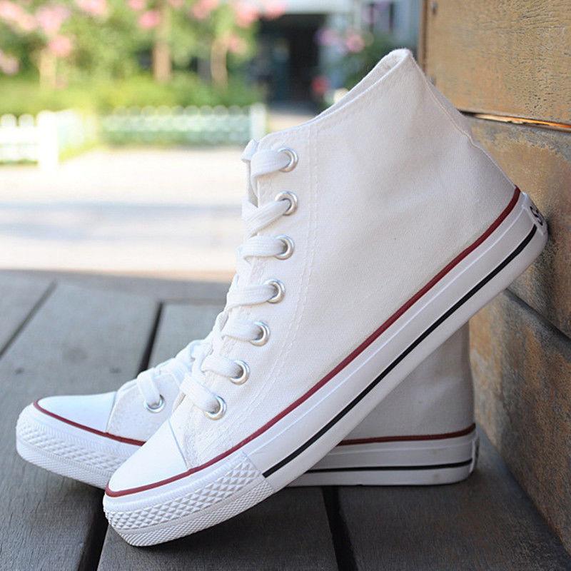 Мужская обувь с высоким берцем, парусиновые туфли, мужская весенне-осенняя студенческая пара, корейская версия, ретро-обувь Harajuku, женская обувь