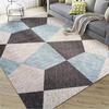 Stone Flower Carpet Living Room Bedroom Coffee Table Floor Mat Wash-free Home Geometric Sofa Bedside Blanket Fully Covered Room Rugs