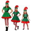 Christmas Boys And Girls Long Sleeves Performance Costumes Parent-child Performance Costumes