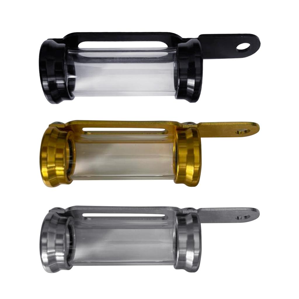 Мотоциклетный металлический держатель для трубки для налогового диска, подставка для регистрационной этикетки, цилиндр для скутера, трубка для размещения бумаги, водонепроницаемая, универсальная