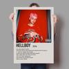 Металлическая табличка Lil Peep Хип-хоп исполнитель для комнаты подростка Музыкального пространства Декор