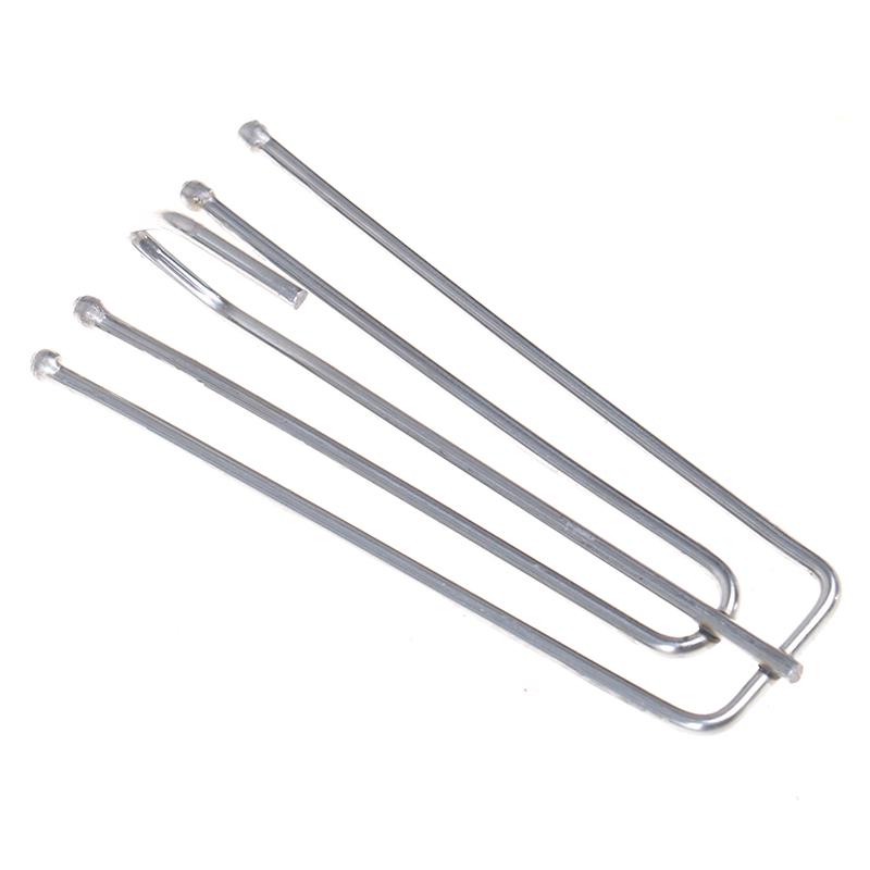 50 шт. Металлический крючок для штор с четырьмя зубцами, не ржавеющий, лента для штор, кольцо-зажим для шторной ткани