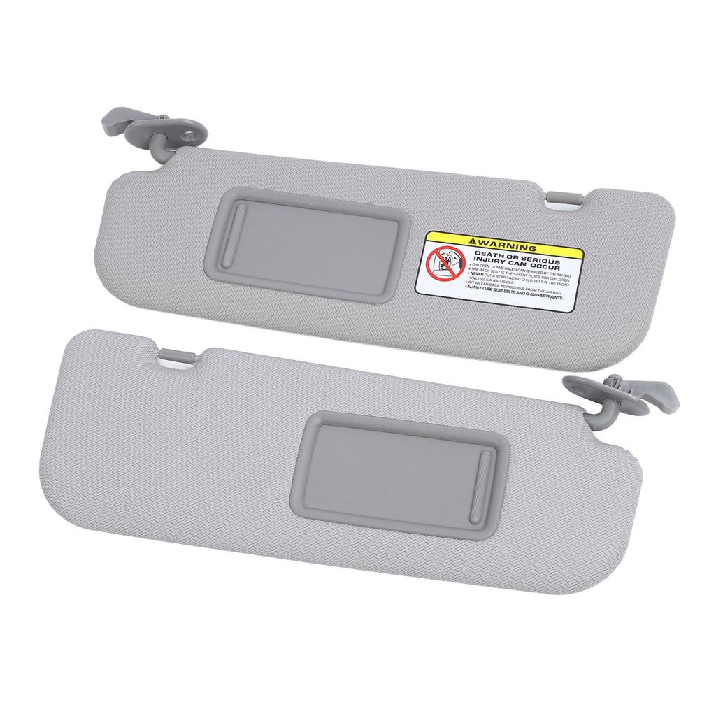 1 пара солнцезащитных козырьков 85210?2В130?TX Прочный серый солнцезащитный козырек с зеркалом для макияжа для