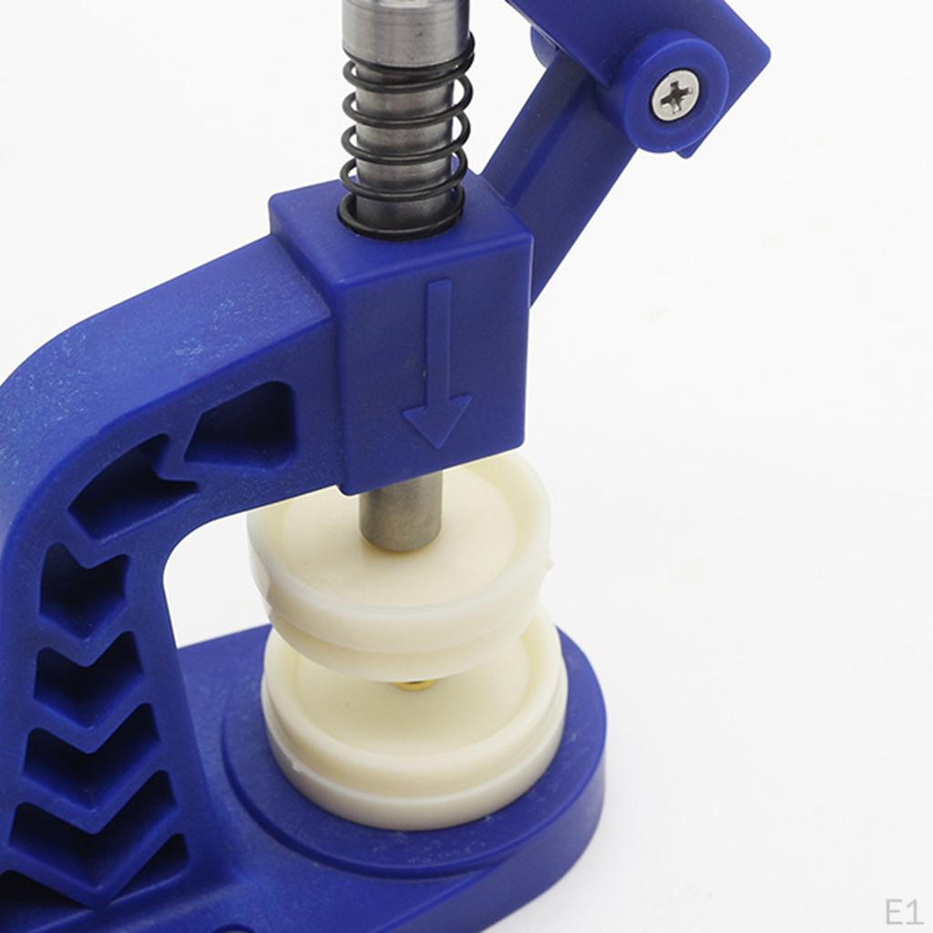 Инструменты для ремонта часов Нажмите на заднюю крышку корпуса ближе Кристаллическое стекло фитинги штампы