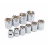 KTC 9.5 Sq. Hex Socket 10-Piece Set (B3-08, 10, 12, 13, 14, 15, 16, 17, 18, 19) B3-10P