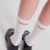 MENASOO Menasoo Soft Runsocks_White