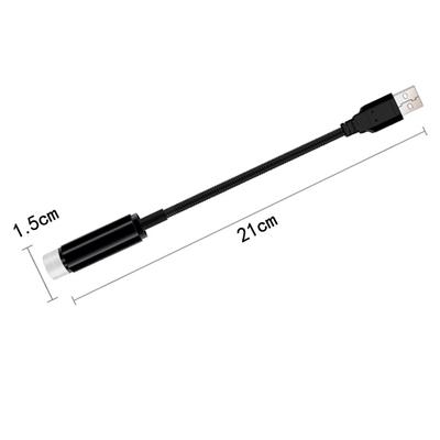 Автомобильные USB Звездные Ночные Огни Внутренние Потолочные Огни Атмосферный Свет USB Внутренний Лазерный Свет Автомобильные Атмосферные Декоративные Огни