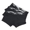 Emporio Armani Men's Boxer Briefs, 3-Pack, Black, Size Small, 111357 CC715 21320 [Parallel Import]