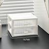 Desktop Storage Box Acrylic Drawer Type Small Box Home Office Student Desk Stationery Sundries Cosmetics Plastic Storage Racks